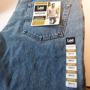 Men's 38 x 30 Lee Blue Jeans new with tags unworn